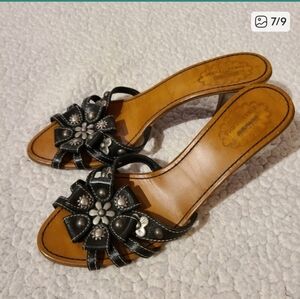 Vintage Moschino Cheap and Chic kitten heels